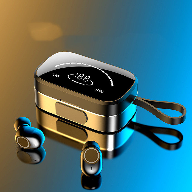 Wireless Bluetooth Earbuds with LED Display Charging Case