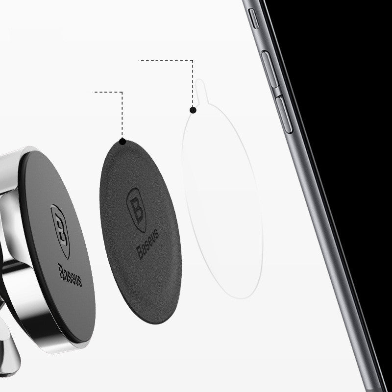 Magnetic Car Phone Holder Mount with Metal Plate