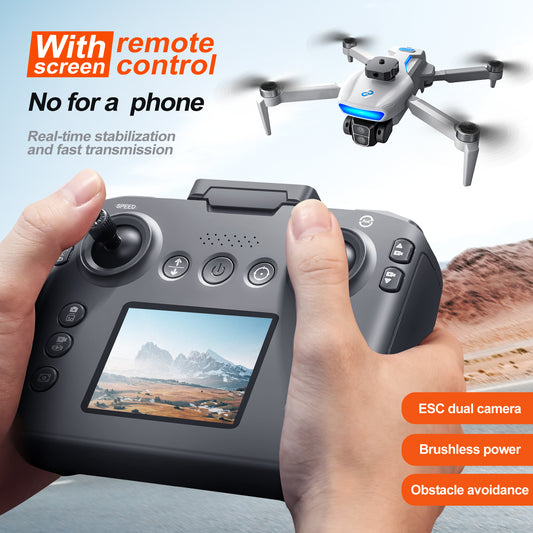 S181 GPS Brushless Drone with Screen Remote and Obstacle Avoidance