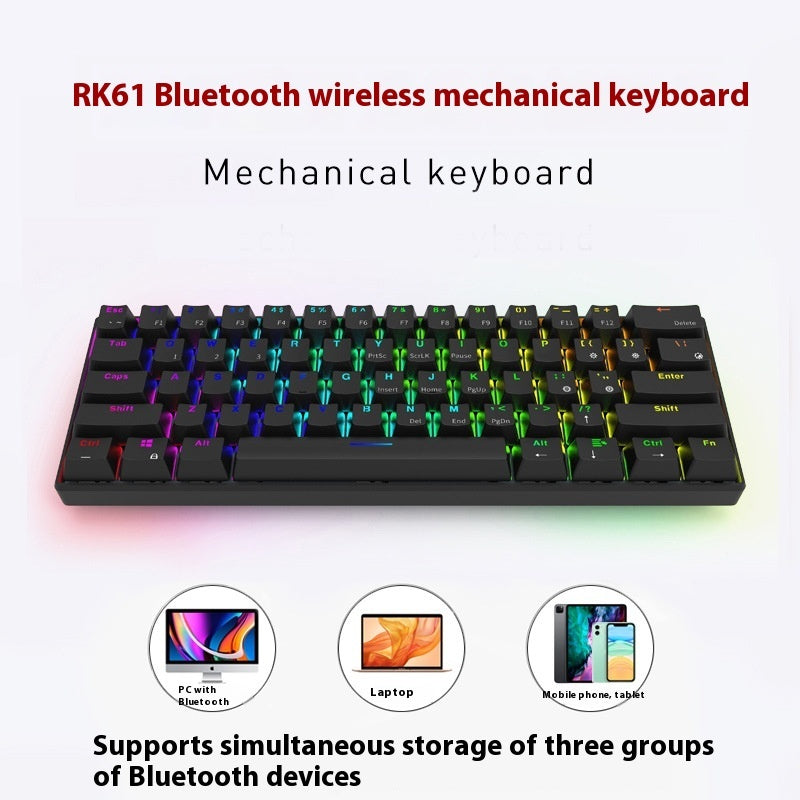 Wired Retro RGB Gaming Keyboard for Desktop and Laptop