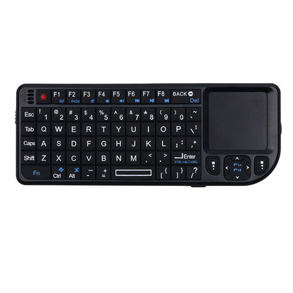 Mini Wireless Keyboard with Touchpad for Smart TV and PC
