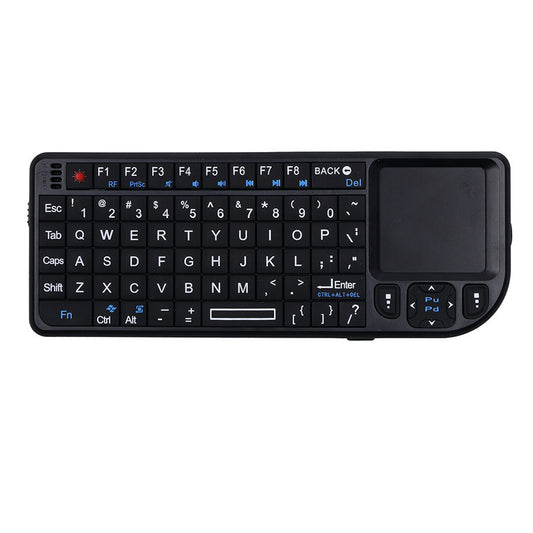 Mini Wireless Keyboard with Touchpad for Smart TV and PC