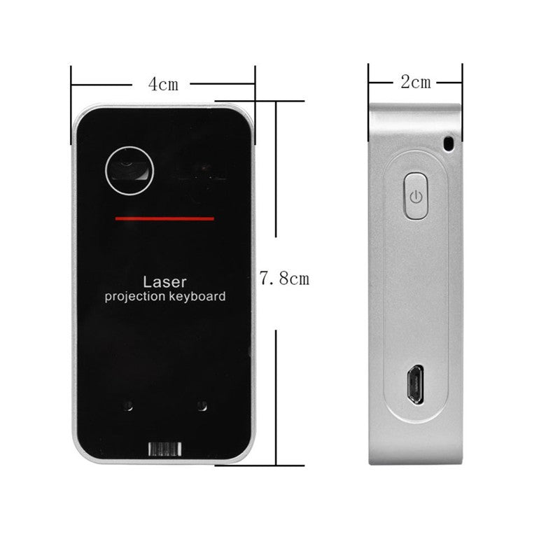 virtual laser keybroard bluetooth projector for phone, tablets and laptop