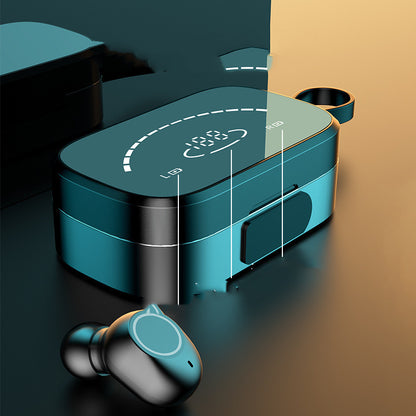 Wireless Bluetooth Earbuds with LED Display Charging Case