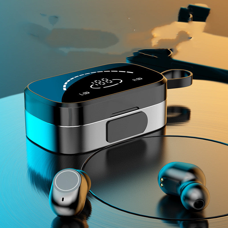 Wireless Bluetooth Earbuds with LED Display Charging Case