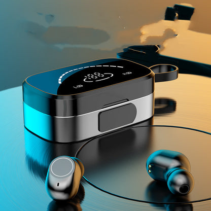 Wireless Bluetooth Earbuds with LED Display Charging Case