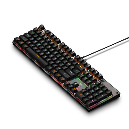 Mini Wireless RGB Keyboard with Touchpad for Smart TV and PC