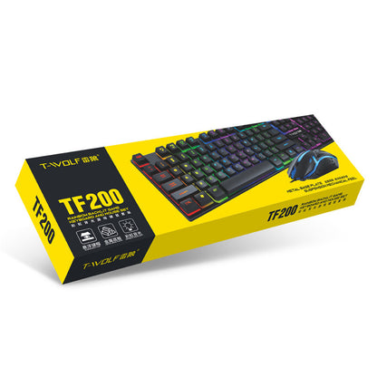 RGB Gaming Keyboard and Mouse Combo for PC and Laptop