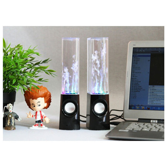 Dancing Water Bluetooth Speaker with LED Light Fountain Effect