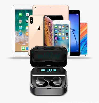 TWS Bluetooth Earbuds with Digital Battery Display Charging Case