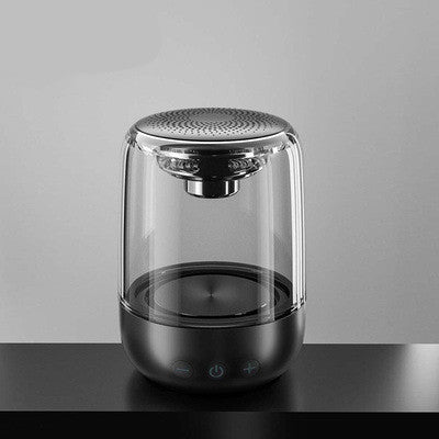 Portable Bluetooth Speaker with Colorful LED Light & Powerful Bass