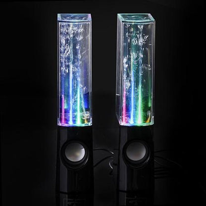 Dancing Water Bluetooth Speaker with LED Light Fountain Effect