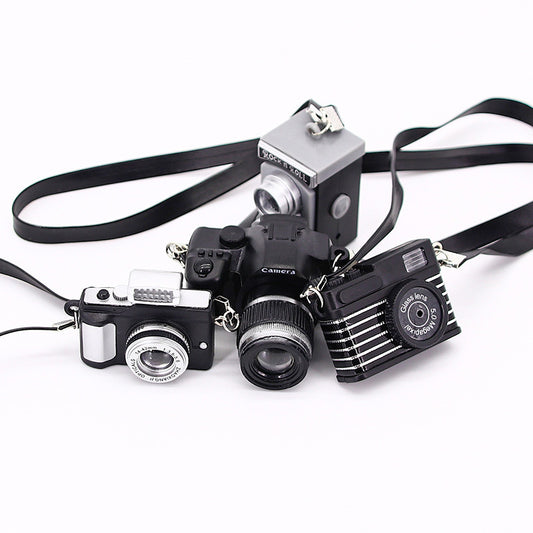 Mini Camera Shape Lanyard Strap Accessory