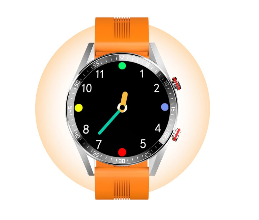 Title:
Smart Watch with HD Screen, Call Function, Heart Rate and Blood Pressure Monitor