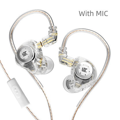 KZ EDX Pro In-Ear HiFi Earphones with Bass Sound