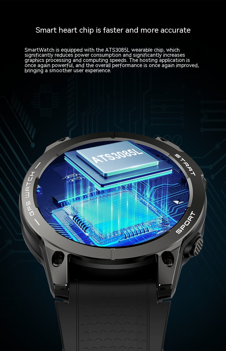 S53 Outdoor GPS Sports Smart Watch with Call Function