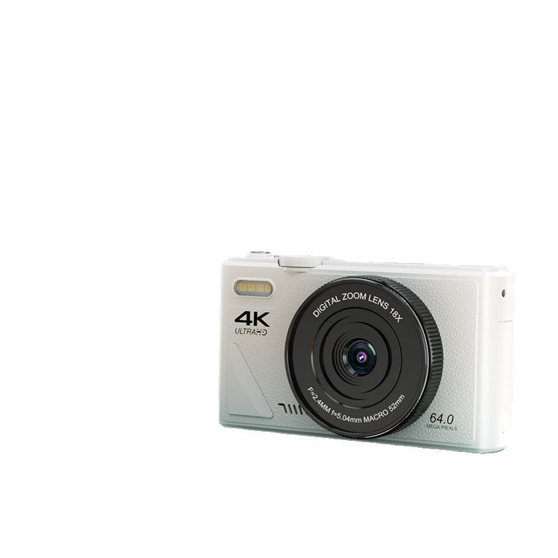 4K Digital Camera with WiFi Transfer and Flip Screen