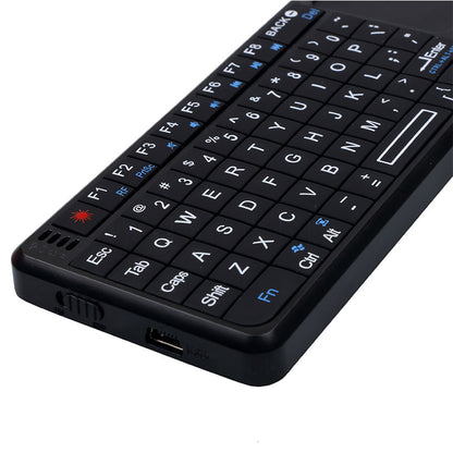 Mini Wireless Keyboard with Touchpad for Smart TV and PC