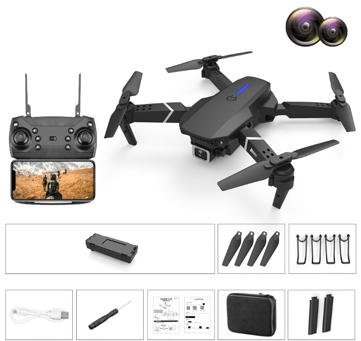 4K Dual Camera Drone Toy with Remote Control