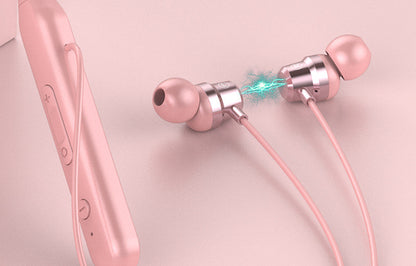 G06 Wireless Magnetic Neckband Earphones with Mic