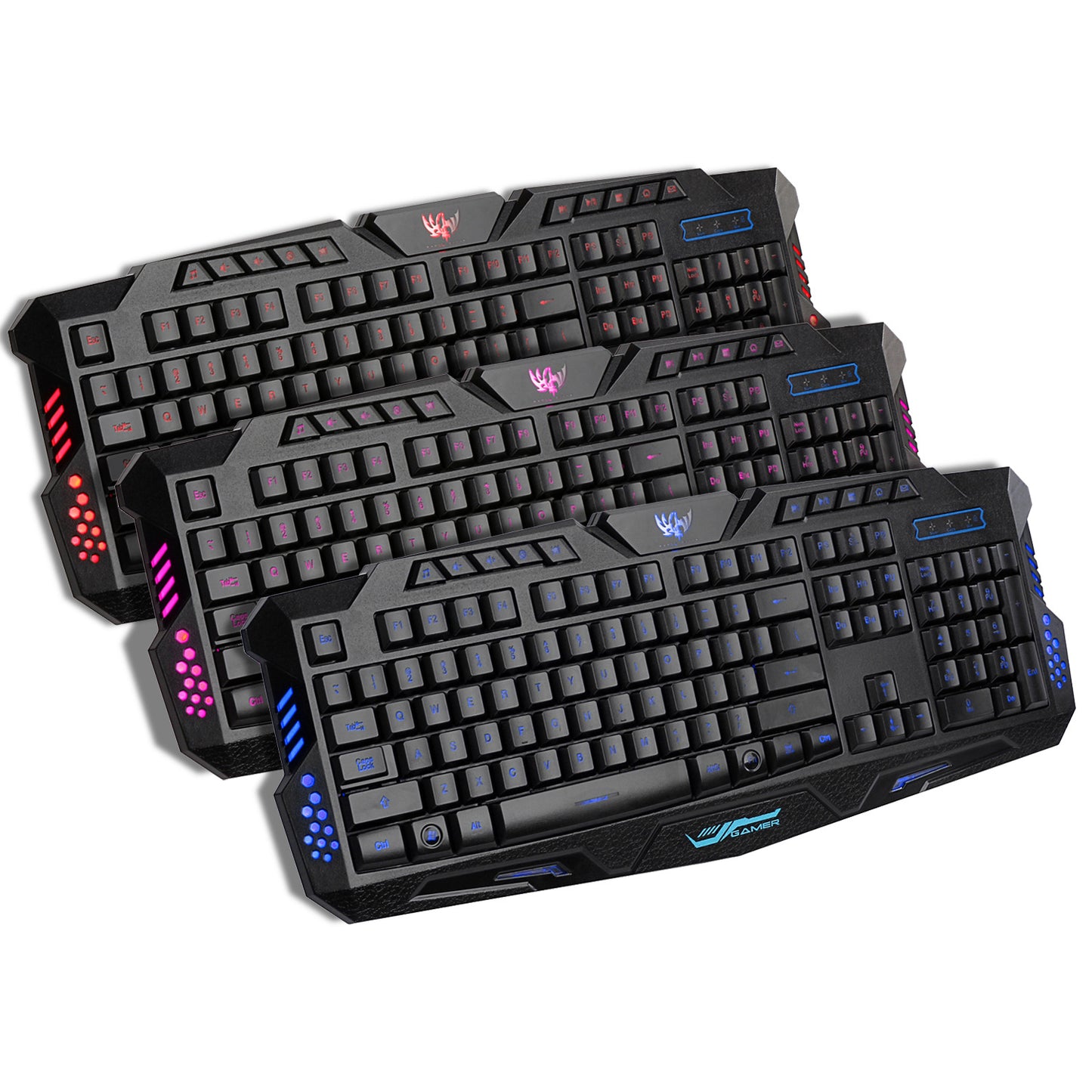 RGB Backlit Gaming Keyboard for PC and Laptop