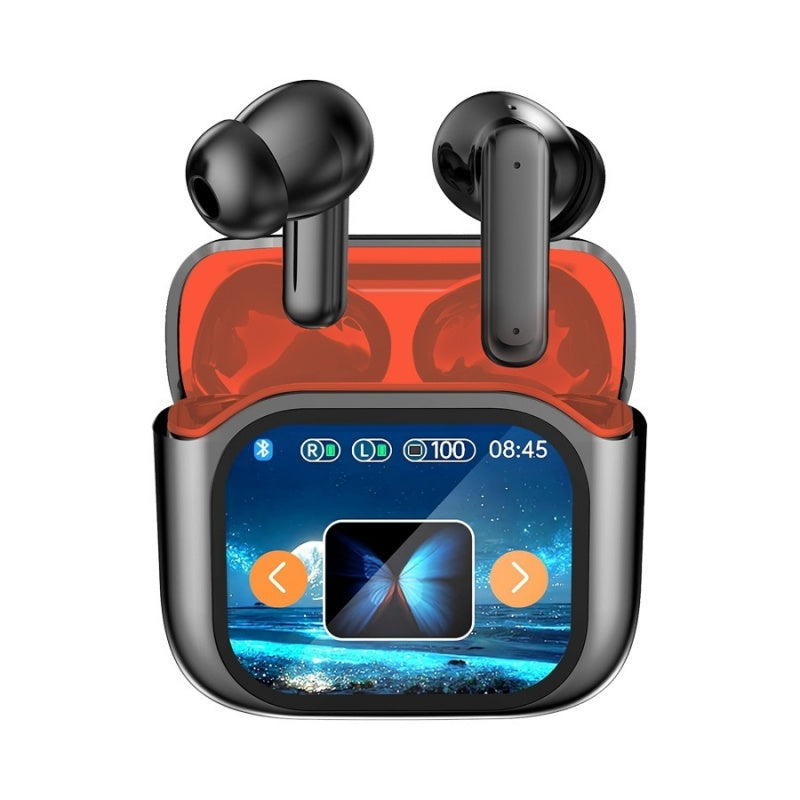 AI Translation Wireless Earbuds with Smart Touch Screen Case
