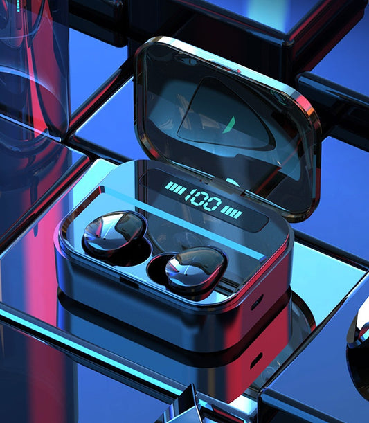 TWS Bluetooth Earbuds with Digital Battery Display Charging Case