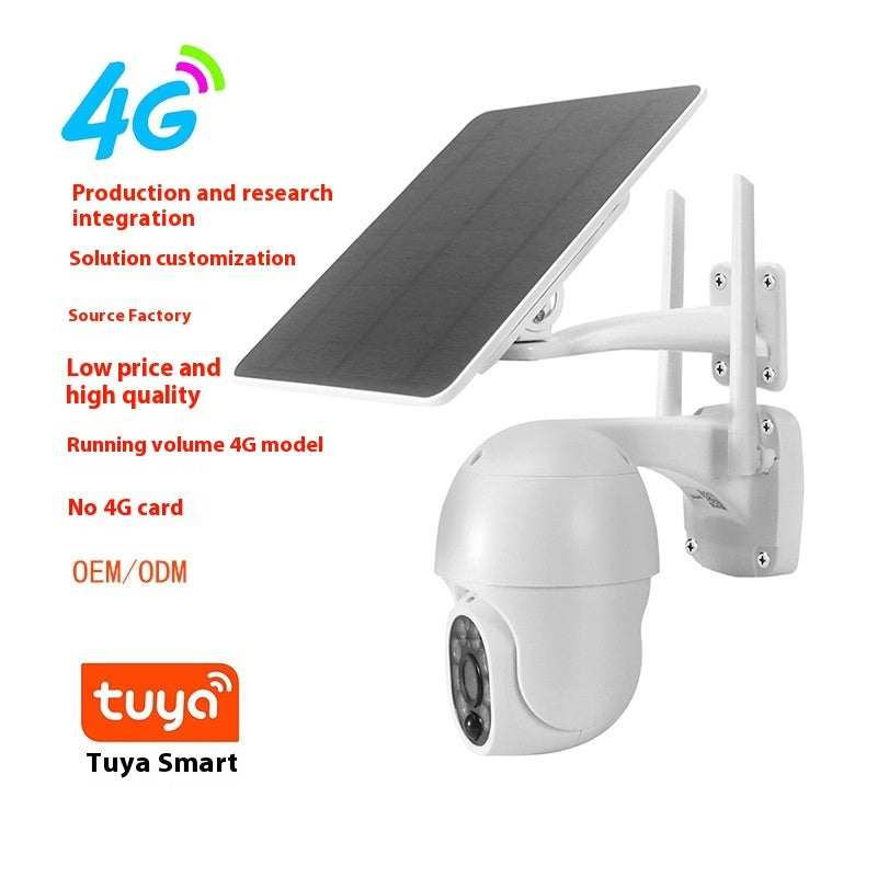 Solar Outdoor Security Camera with 4G and WiFi Options