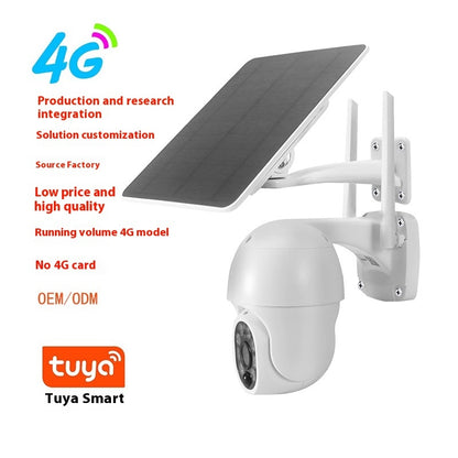 Solar Outdoor Security Camera with 4G and WiFi Options