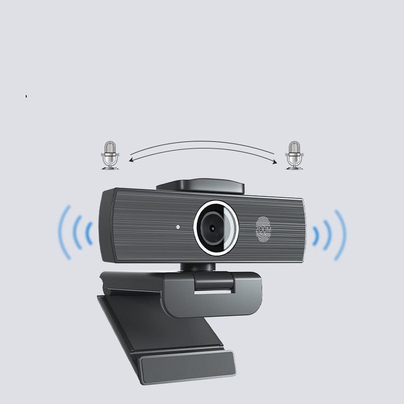HD Webcam with Zoom for Computer and Video Calls