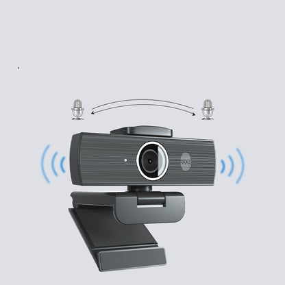 HD Webcam with Zoom for Computer and Video Calls