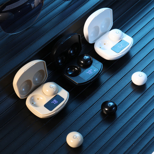 Wireless Bluetooth Earbuds with Compact Charging Case