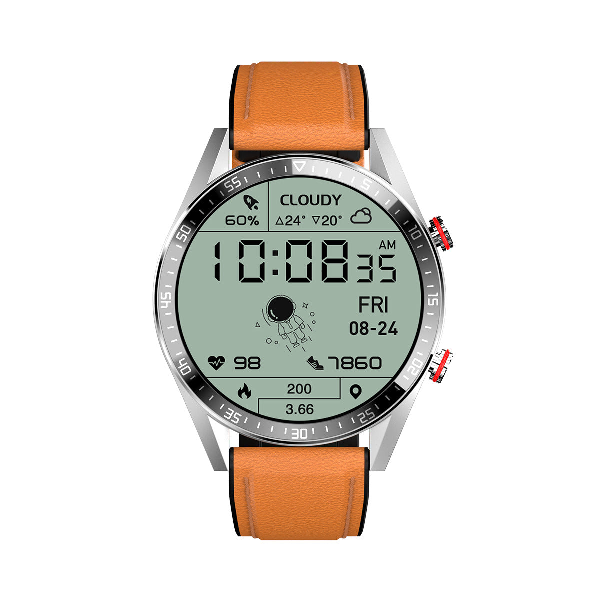 Title:
Smart Watch with HD Screen, Call Function, Heart Rate and Blood Pressure Monitor