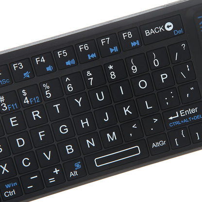 Mini Wireless Keyboard with Touchpad for Smart TV and PC