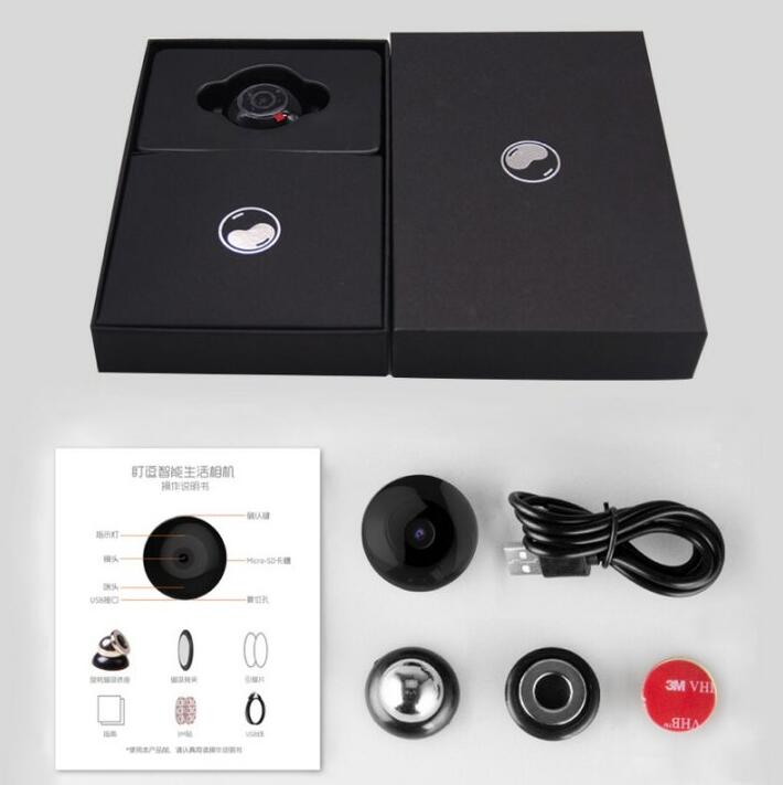 Mini 1080P Portable Camera with Motion Detection and Memory Card