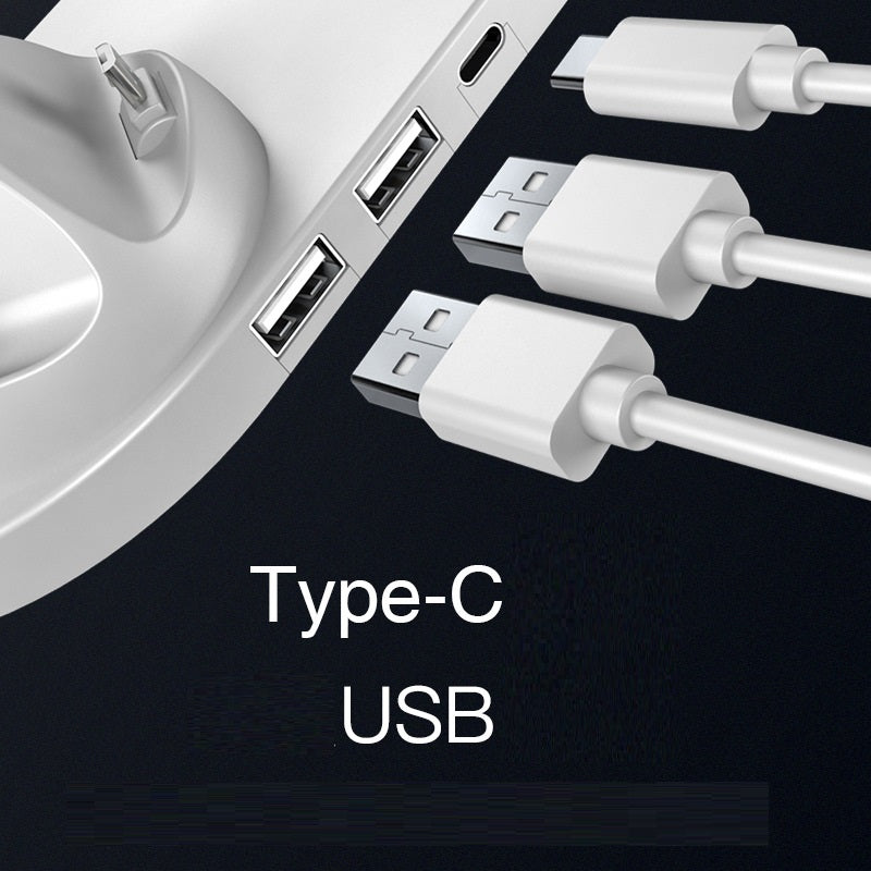 Fast 6 in 1 Wireless Charger Dock for iPhone Apple Watch AirPods