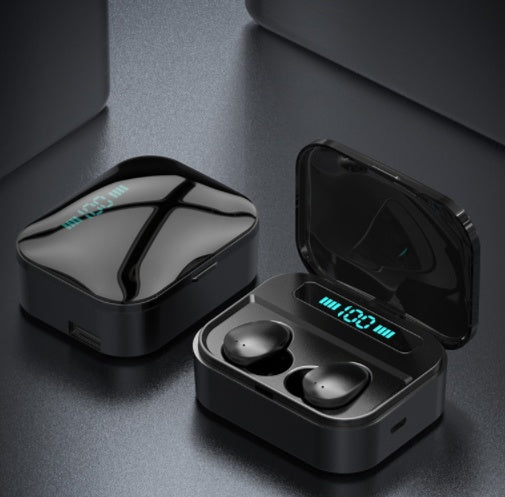 TWS Bluetooth Earbuds with Digital Battery Display Charging Case