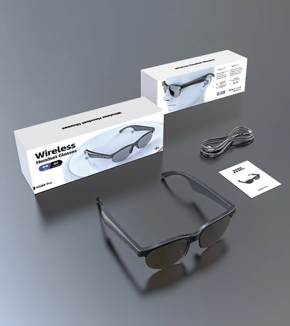 Wireless Bluetooth Audio Glasses with Built-in Speakers
