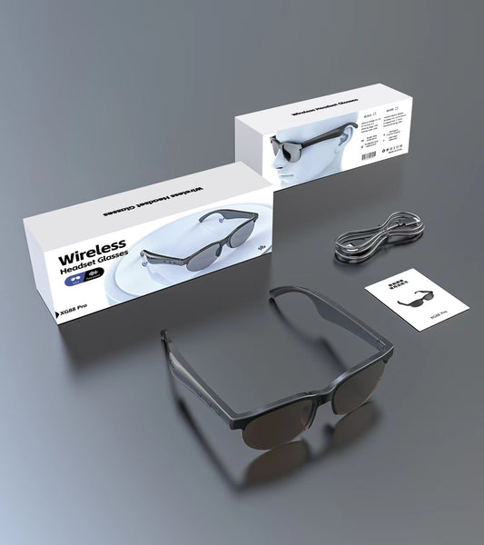 Wireless Bluetooth Audio Glasses with Built-in Speakers
