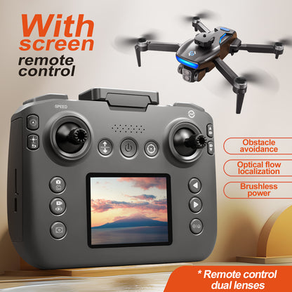 S181 GPS Brushless Drone with Screen Remote and Obstacle Avoidance