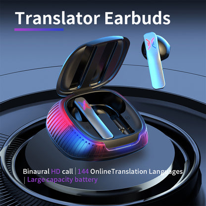 Language Translator Earbuds with 144 Online Translation Languages