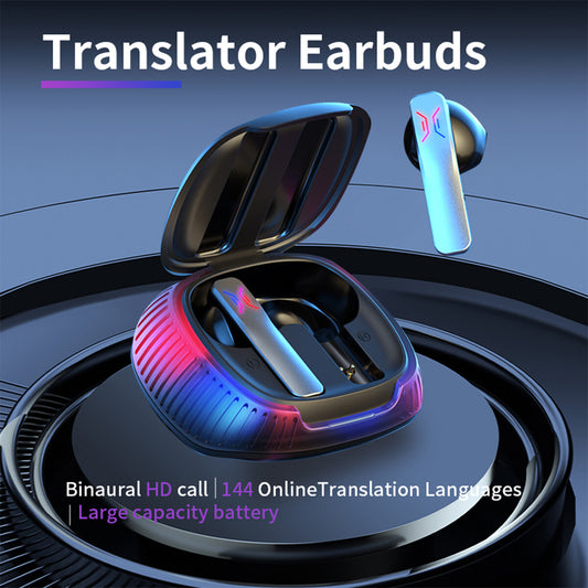 Language Translator Earbuds with 144 Online Translation Languages