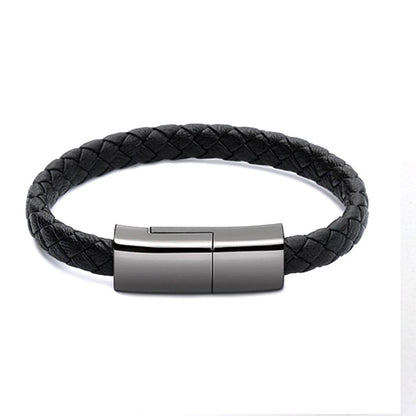 bracelet USB charging cable for iphone, android and type-C devices