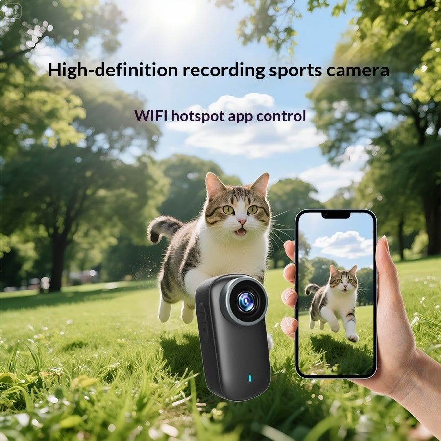 Waterproof HD Thumb Action Camera for Sports and Travel