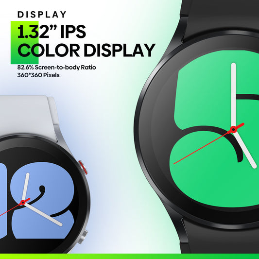 Bluetooth Smart Watch with Heart Rate and Blood Oxygen Monitor