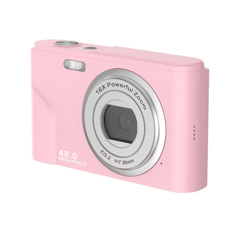 HD Mini Digital Camera with 48MP Photo and 16X Zoom