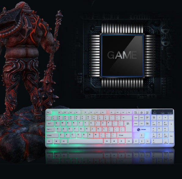 RGB Backlit Gaming Keyboard for PC and Laptop