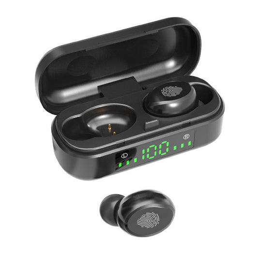 TWS Bluetooth Earbuds with Digital Battery Display Charging Case
