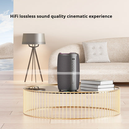 Portable Bluetooth Karaoke Speaker with Wireless Microphone