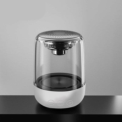 Portable Bluetooth Speaker with Colorful LED Light & Powerful Bass